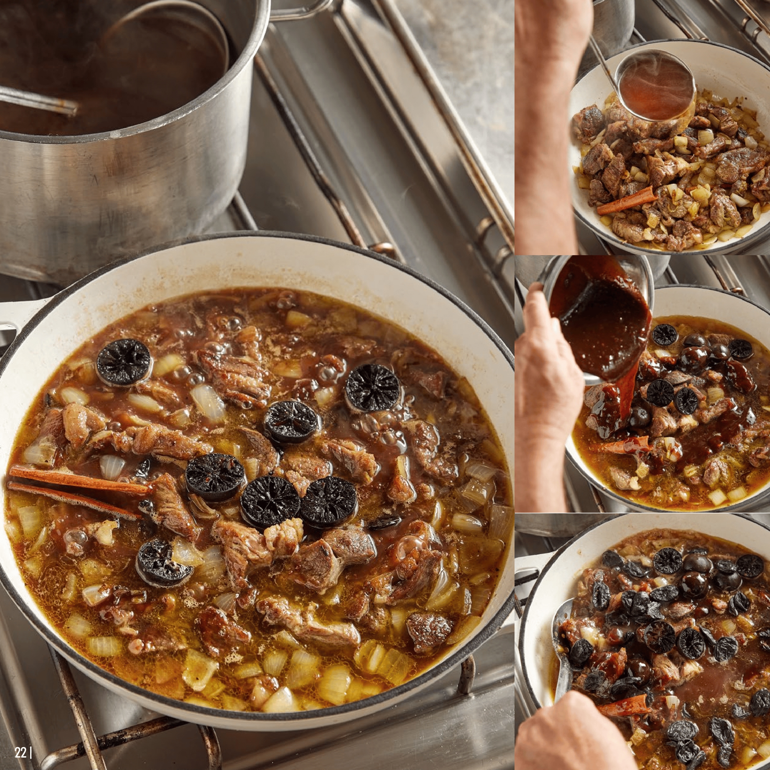 תבשיל קדירה ברוטב שזיפים ולימון פרסי תבשיל קדירה ברוטב שזיפים ולימון פרסי